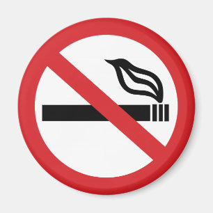 Aimant Interdiction de fumer - Anti tabagisme