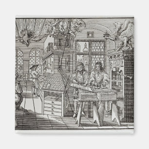 Aimant Intérieur des travaux d'impression à Nuremberg