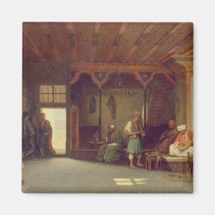 Aimant Intérieur d'un café oriental