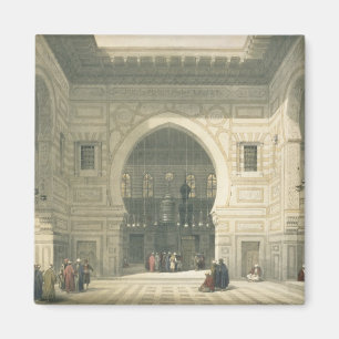 Aimant Interior of the Mosque of Sultan Hasan, Cairo, fro