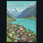 Aimant Interlaken Suisse Travel<br><div class="desc">Interlaken, nichée entre les étonnants lacs de Thun et de Brienz en Suisse centrale, est une porte d'entrée vers les majestueuses Alpes bernoises et un aimant pour les amateurs d'aventure et les amoureux de la nature. Entouré de sommets vertigineux, dont l'emblématique Eiger, Mönch et Jungfrau, l'Interlaken offre des vues époustouflantes...</div>