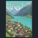 Aimant Interlaken Suisse Travel<br><div class="desc">Interlaken, nichée entre les étonnants lacs de Thun et de Brienz en Suisse centrale, est une porte d'entrée vers les majestueuses Alpes bernoises et un aimant pour les amateurs d'aventure et les amoureux de la nature. Entouré de sommets vertigineux, dont l'emblématique Eiger, Mönch et Jungfrau, l'Interlaken offre des vues époustouflantes...</div>