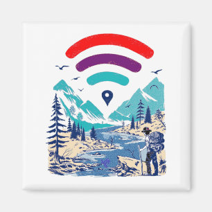 Aimant Internet Explorer, femmes-cadeaux wifi