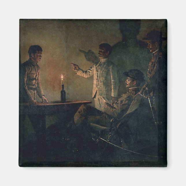 Aimant Interrogation d'un déserteur (Devant)