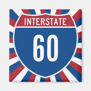 Aimant Interstate 60