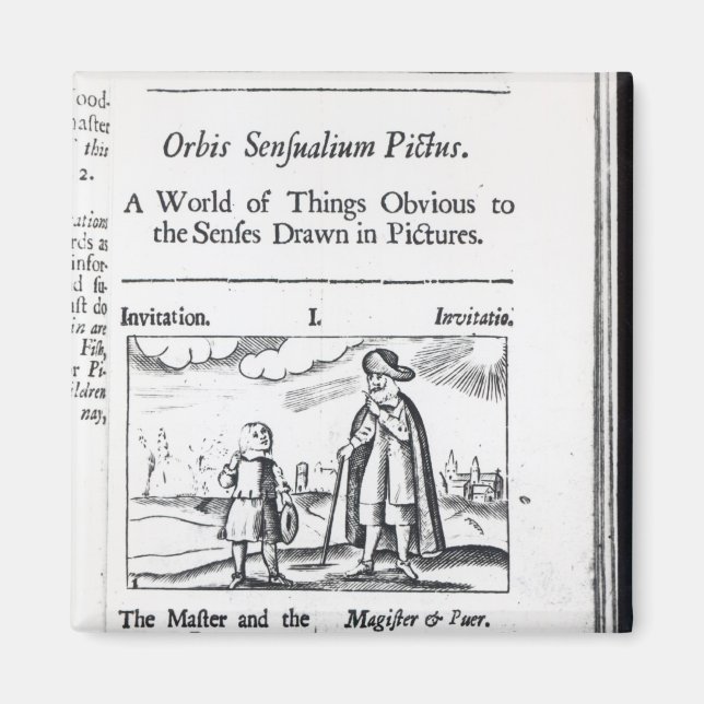 Aimant Introduction à 'Orbis Sensualium Pictus' (Devant)