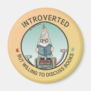 Aimant Introverted Mais Prêt À Discuter Des Livres