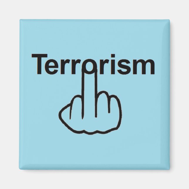 Aimant Inverser le terrorisme d'aimant (Devant)