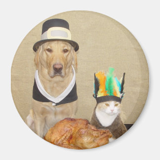 Aimant Invitation un ami pour Thanksgiving
