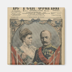 Aimant Invités de France, Roi Frédéric VIII et Reine