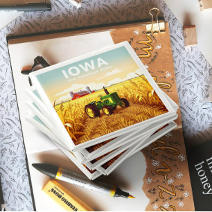 Aimant Iowa vintage