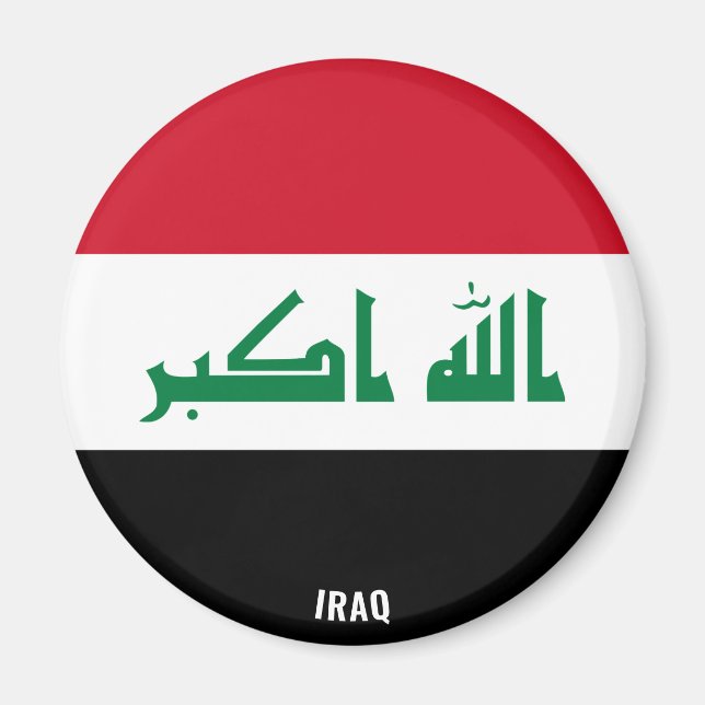 Aimant Irak Drapeau charmant patriotique (Devant)