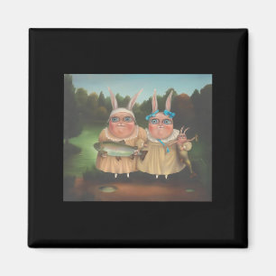 Aimant Irena Aizen lapins mignonne Lapin Lover Pâques