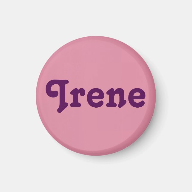 Aimant Irène magnétique (Devant)