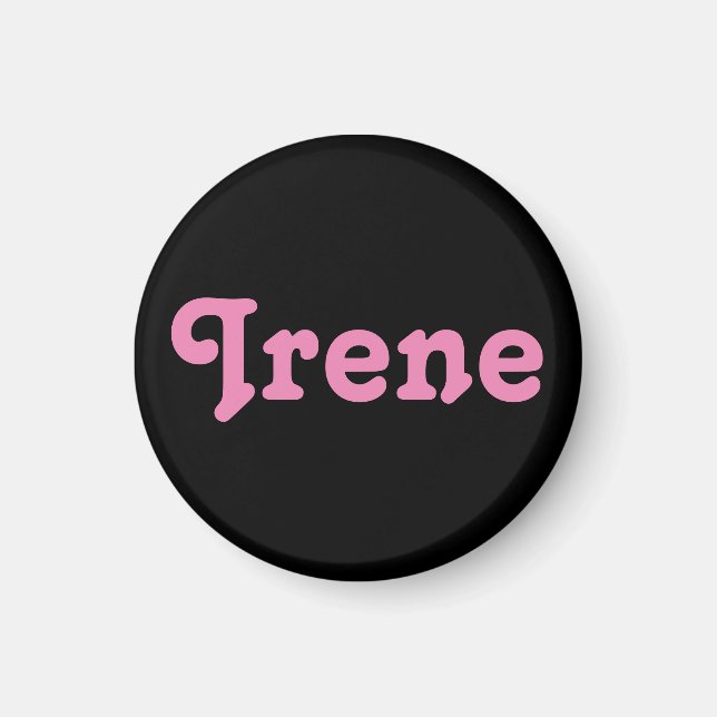 Aimant Irène magnétique (Devant)