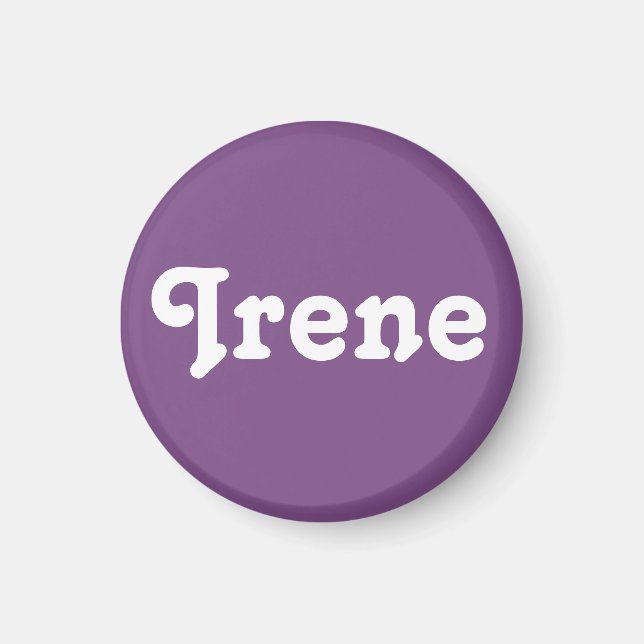 Aimant Irène magnétique (Devant)