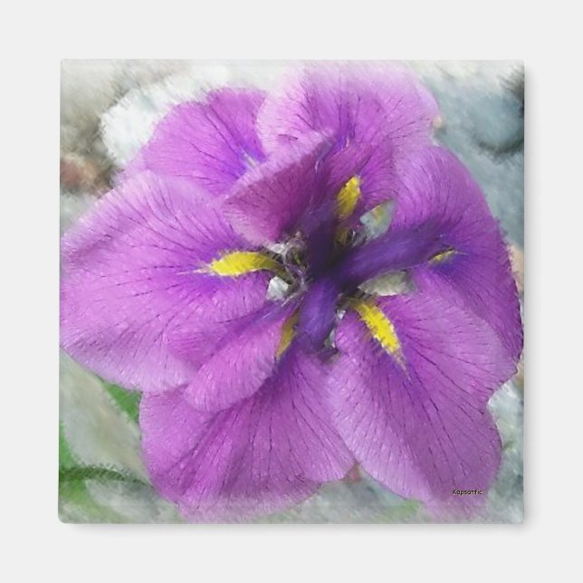 Aimant Iris d'eau II (Devant)