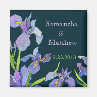 Aimant Iris Wedding Enregistrer la date
