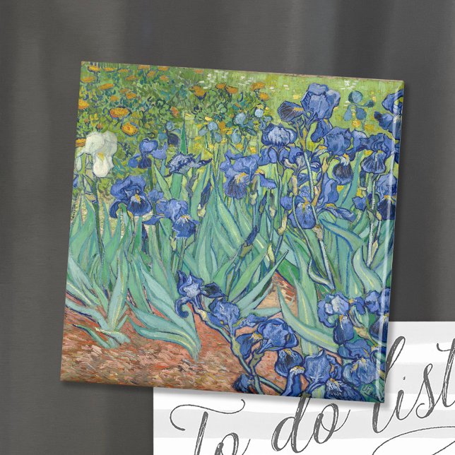 Aimant Irises | Vincent van Gogh (Créateur téléchargé)