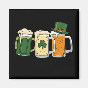 Aimant Irish Beer Irlande Drapeau St Patrick's Day Shamro