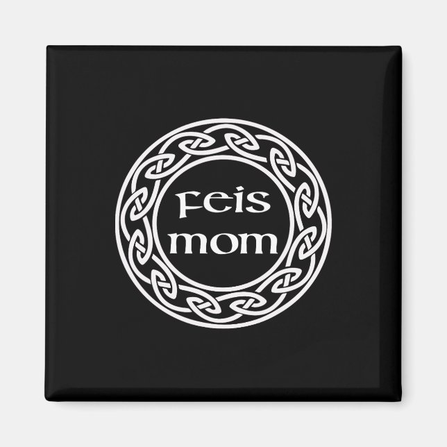 Aimant Irish Dancing Gift Graphic - Love My Feis Mom (Devant)