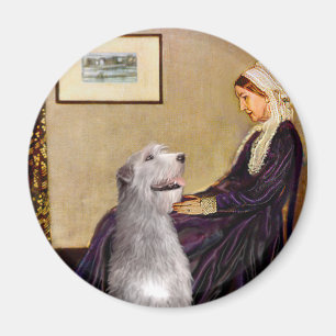 Aimant Irish Wolfhound 6 - La mère de Whistler