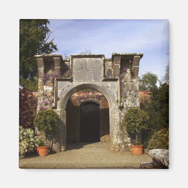 Aimant Irlande, le jardin clos du château de Dromoland (Devant)