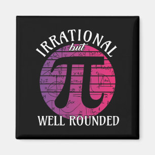 Aimant Irrationnel Mais Bien Arrondi' Math Femmes Pi Day 