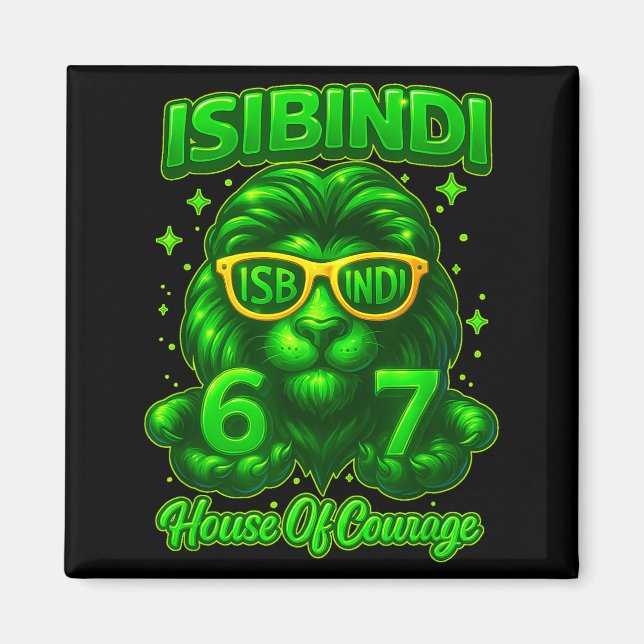 Aimant Isibindi House Of Courage Système Scolaire 6 7 Drô (Devant)