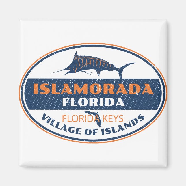 Aimant Islamorada Floride (Devant)