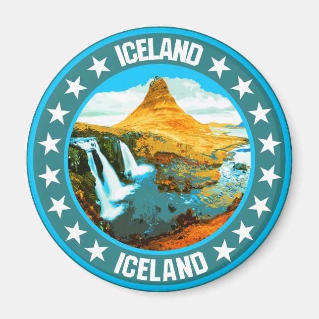 Aimant Islande (Devant)