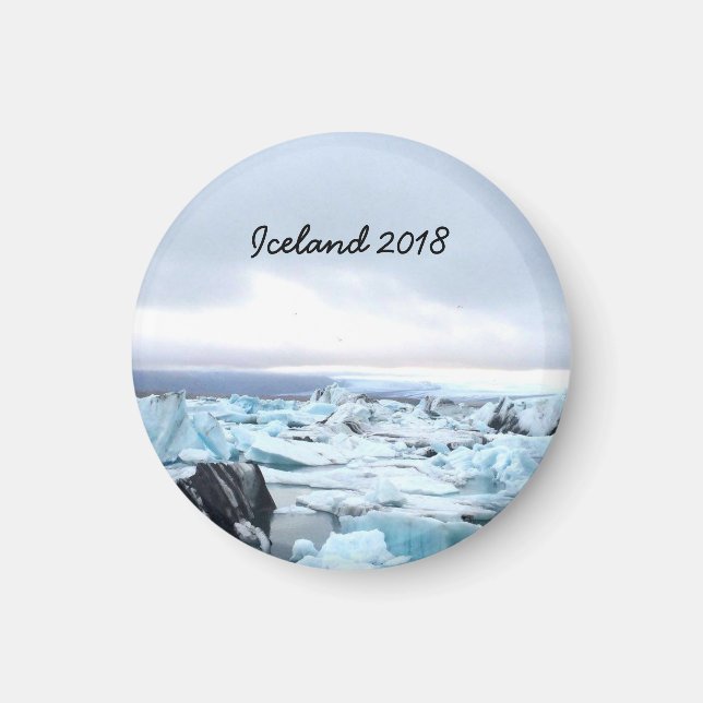 Aimant Islande - La lagune des glaciers de Jokulsarlon (Devant)