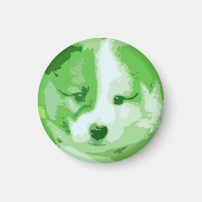 Aimant Islandhund (Devant)