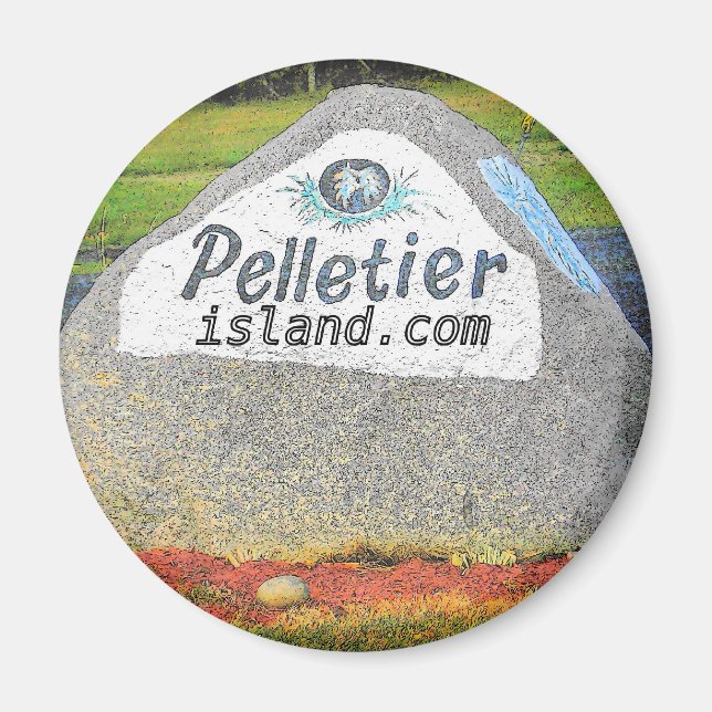 aimant islandlogo (Devant)