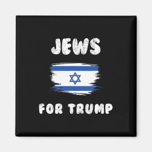 Aimant Israël Drapeau Les Juifs Pour Trump