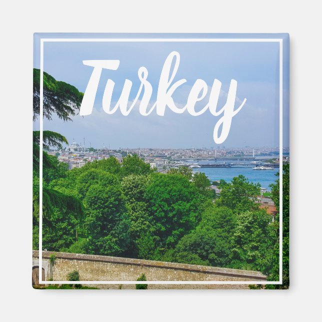 Aimant Istanbul Turquie City Bosphore View (Devant)