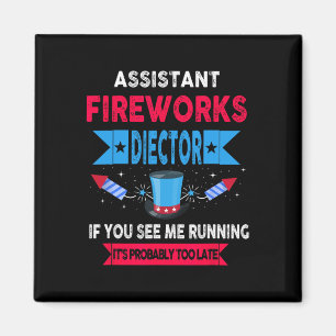 Aimant Istant Fireworks Directeur Je Vous Exécute 4 Juil