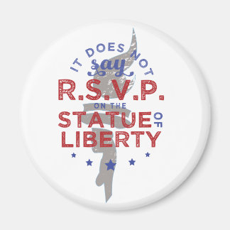 Aimant It Does Not Say RSVP on the Statue of Liberty