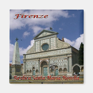 Aimant IT - Italie - Basilique de Florence Père Noël Mari