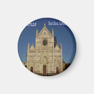 Aimant IT - Italie - Florence - Basilique Père Noël Croce