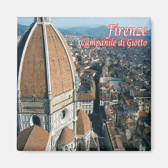 Aimant IT - Italie - Florence - Giotto Bell Tower (Devant)