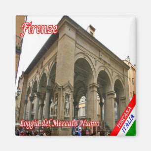 Aimant IT - Italie - Florence - Loggie du Nouveau Marché