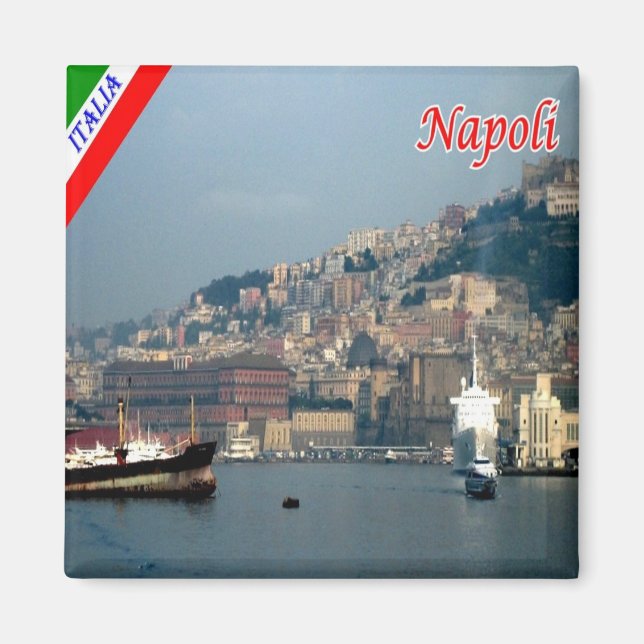 Aimant IT - Italie - Naples - Port (Devant)