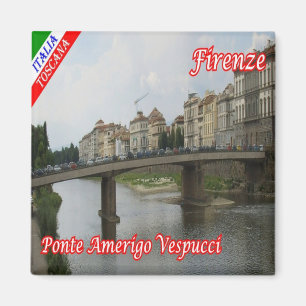 Aimant IT - Italie Pont Florence Ponte Amerigo Vespucci