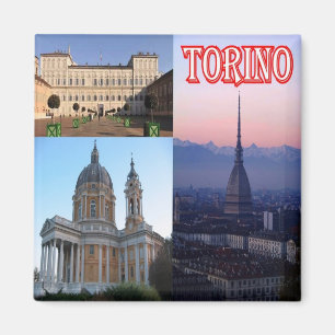 Aimant IT - Italie - Turin - Collage Mosaïque