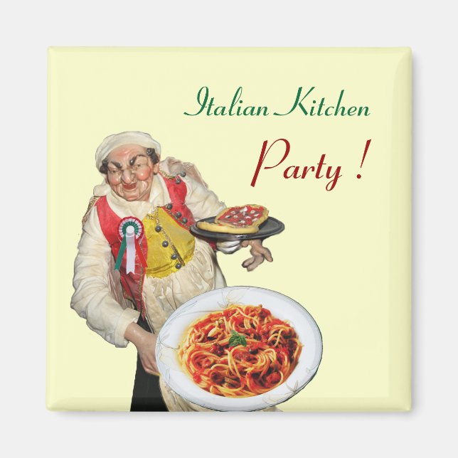 Aimant ITALIAN KITCHEN ,cream (Devant)