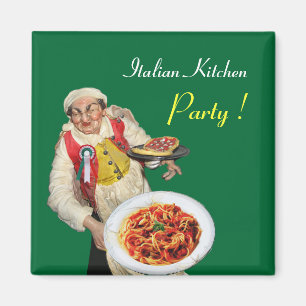 Aimant ITALIAN KITCHEN ,green