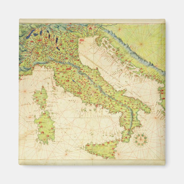 Aimant Italie (Devant)