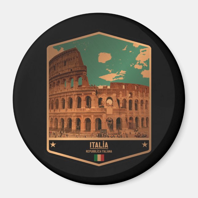 Aimant Italie (Devant)