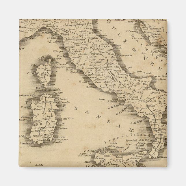 Aimant Italie 18 (Devant)